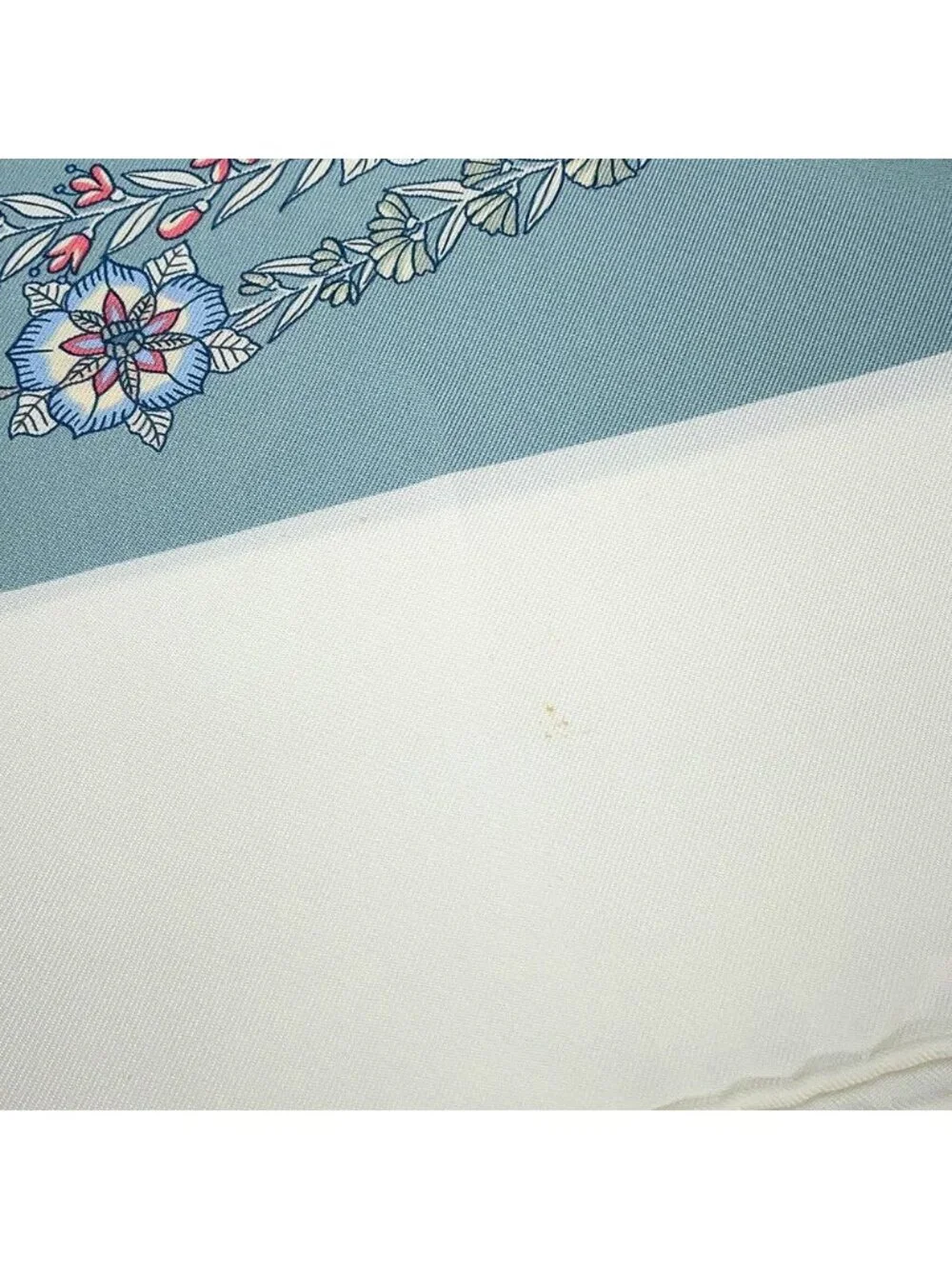 Hermes Scarf Carre 90 Brides de Gala en Fleurs White